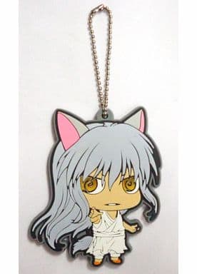 Yoko Kurama Secret Rubber Mascot Keychain from Yu Yu Hakusho Vol. 1, Height Approx. 50 mm, Used