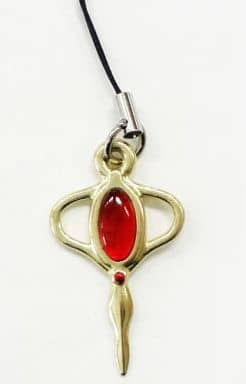 Kyoko Sakura Brooch Ver. Soul Gem Strap BEST Capsule Toy Mascot Strap (Bandai) - Pre-owned - Puella Magi Madoka Magica