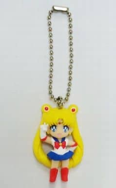 Sailor Moon Swing Gashapon Keychain - Random Single Capsule Toy (Bandai, Pre-owned), No. 1