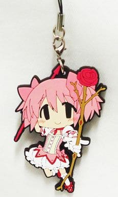 Madoka Kaname Rubber Strap - Puella Magi Madoka Magica the Movie: Rebellion Rubber Strap Collection - Aniplex (Pre-owned)