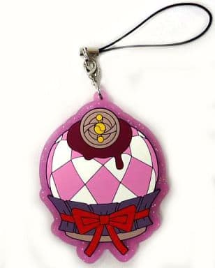 Homura Akemi Rubber Strap Collection - Puella Magi Madoka Magica Movie Cake Motif PVC Strap Approx. 7 x 7 cm (Movic)