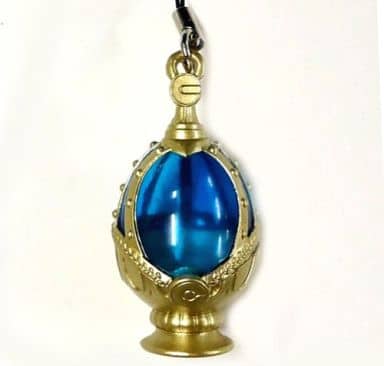 Sayaka Miki Soul Gem Strap (Clear Blue) - Puella Magi Madoka Magica Movie Rebellion Soul Gem Strap Vol.4 - Bandai - Height Approx. 5 cm, No. 4