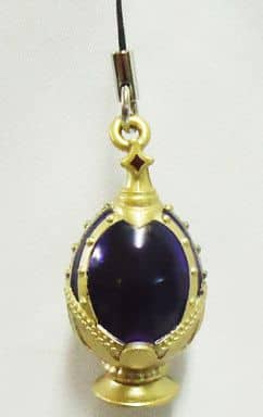 Homura Corrupted Ver. (Dark Purple) Soul Gem Strap 4 Keychain - Puella Magi Madoka Magica the Movie: Rebellion - Bandai - Capsule Toy (Height Approx. 5 cm), No. 7