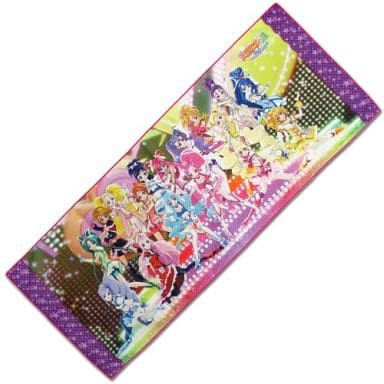Pretty Cure All Stars Movie Sports Towel - Ray of Hope Rainbow Jewel Design (Approx. 90 x 34 cm) Movic Pre-owned