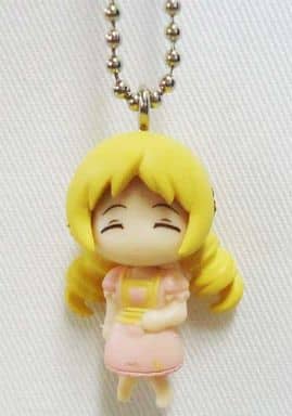 Mami Tomoe Pajama Mascot Keychain - Puella Magi Madoka Magica Movie - Takara Tomy Arts - Pre-owned