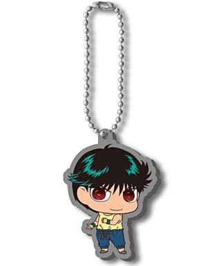 Yusuke Urameshi Rubber Mascot Keychain Vol. 4 from Yu Yu Hakusho, Approx. 50 mm, Union Creative International