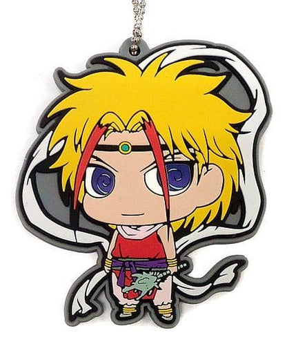 Yu Yu Hakusho Rubber Mascot Keychain Vol. 4 Complete Set of 6 with Ball Chains by Union Creative International