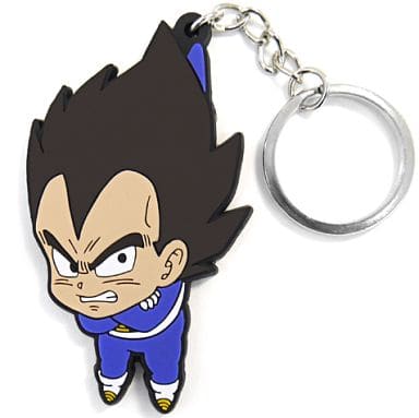 Vegeta Pinched Keychain - Dragon Ball Z Kai - Cospa Brand - Approx. 4.2 cm (Pre-owned)