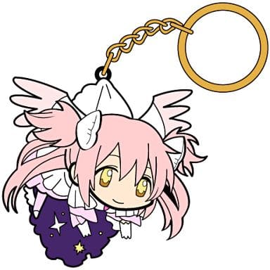 Ultimate Madoka Pinched Keychain - Puella Magi Madoka Magica the Movie: Rebellion (Cospa, Approx. 6.7 cm) Pre-owned