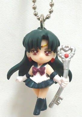 Sailor Pluto Keychain - Sailor Moon Swing 3 Capsule Toy by Bandai - Height Approx. 40 mm (Pre-owned)