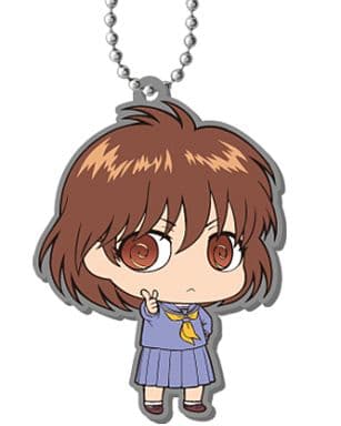 Keiko Yukimura Rubber Mascot Keychain Vol. 6 from Yu Yu Hakusho, Approx. 50 mm, Union Creative International