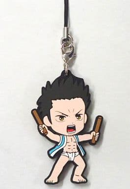 Isao Kondo Patrol Rubber Strap Prize H from Gintama Summer Festival Shinsengumi Special Alert, Banpresto, Length Approx. 6.5 cm