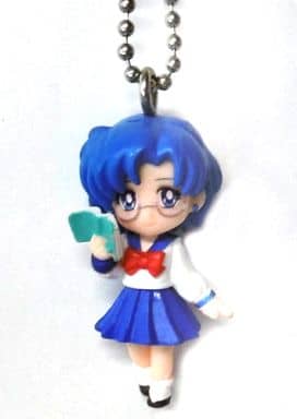 Ami Mizuno / Sailor Mercury Keychain - Sailor Moon Swing 4 Series - Bandai Pre-owned Approx. 4 cm Mascot