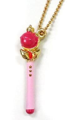Cutie Moon Rod Diecast Charm - Sailor Moon Diecast Charm 2 (Capsule Toy) Approx. 4.5 cm - Pre-owned Bandai, No. 1
