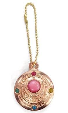 Sailor Moon Diecast Transformation Brooch Charm - Pink Gold Plated Bandai - Pre-owned, No. 2