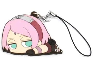 Sakura Haruno Rubber Strap Collection from The Last: Naruto the Movie, Daluun Series by Movic, Approx. 4 x 5 cm
