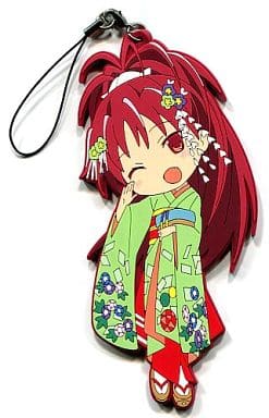 Kyoko Sakura Rubber Strap Kimono Ver. - Puella Magi Madoka Magica the Movie: Rebellion SD Rubber Strap Set (AFA2014 & ANIPLEX+ Limited, Pre-owned)