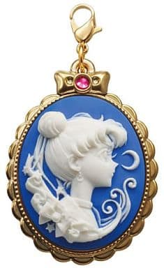 Sailor Moon Cameo Charm Keychain - Bandai Capsule Toy - Length Approx. 45 mm (Pre-owned)