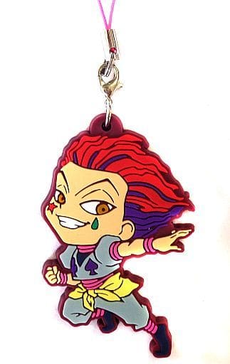 Hisoka Running Rubber Strap F Prize from Hunter x Hunter Phantom Troupe Version by UTE, Approx. 6 cm