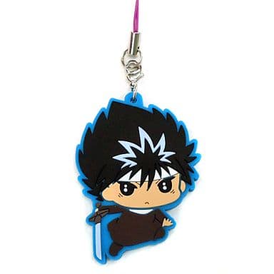 Hiei Rubber Strap from Yu Yu Hakusho Capsule Rubber Mascot by Bandai