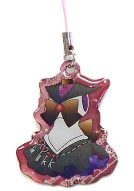 Sailor Pluto Metal Charm - Sailor Moon Crystal Metal Charm Series 2 by Ensky (Pre-owned, Approx. 3.4 x Approx. 34 x 44 x 1.5 mm)