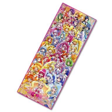 Pretty Cure All Stars - Spring Carnival Movie Sports Towel (Movic) Approx. 90 x 34 cm - Pre-owned