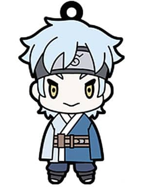 Mitsuki Boruto: Naruto the Movie D4 Rubber Keychain Collection, Height Approx. 6 cm, Pre-Owned