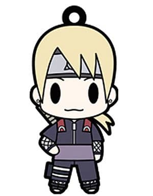 Inojin Yamanaka Rubber Keychain from Boruto: Naruto the Movie D4 Collection, Height Approx. 6 cm
