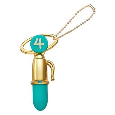 Sailor Jupiter Transformation Pen Mascot Charm Keychain - Sailor Moon Gashapon by Bandai, Length Approx. 60 mm (Non-functional)