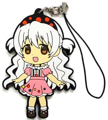 Nagisa Momoe Rubber Strap K Prize - Ichiban Kuji Puella Magi Madoka Magica "Magiccraft" Illustration Series - Banpresto (Length Approx. 6.5 cm)