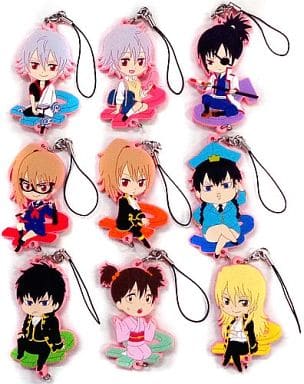 Gintama Gender-Bender Arc Rubber Strap Collection Complete Set of 9 Movic
