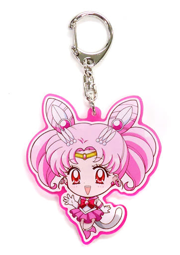 Sailor Chibi Moon Acrylic Keychain - Sailor Moon Crystal in Namja Town Exclusive - Namco - Approx. 66 x 78 mm (Pre-owned)