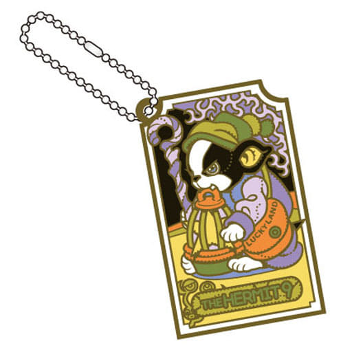Iggy Hermit Rubber Mascot Keychain from JoJo's Bizarre Adventure: Stardust Crusaders Tarot Cosplay Edition