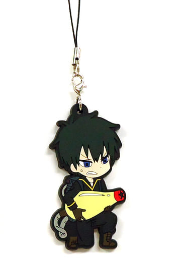 Toshiro Hijikata Gorist Busters Rubber Strap from Gintama in J-WORLD TOKYO by Namco, Length Approx. 7 cm Used