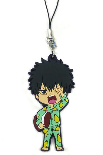 Toshiro Hijikata (Pajamas) Gintama Rubber Strap Collection: Leader Swap Arc Strap by Movic, Approx. 7 cm