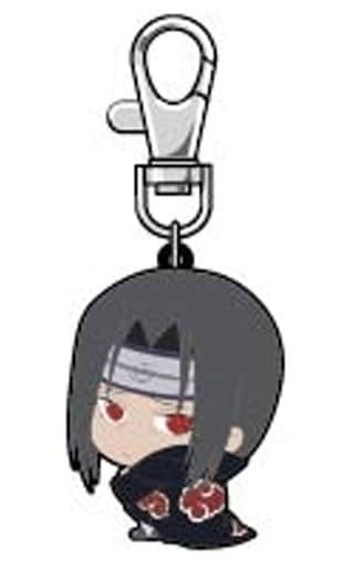 Itachi Uchiha Botti-kun Rubber Mascot Keychain from Naruto Shippuden, ACG, Approx. 55 x 70 mm, Pre-owned