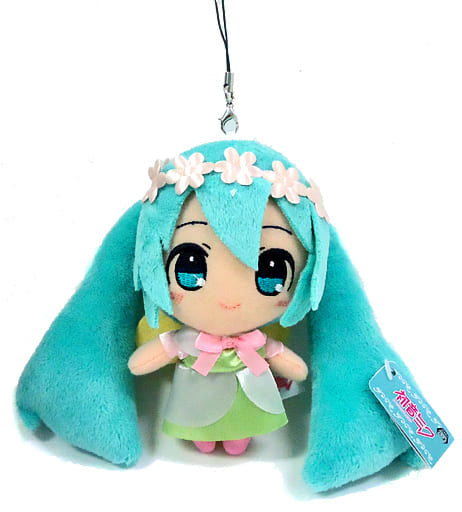 Hatsune Miku Spring Outfit Plush Mascot Strap - VOCALOID - Taito - Length Approx. 11 cm (Pre-owned)