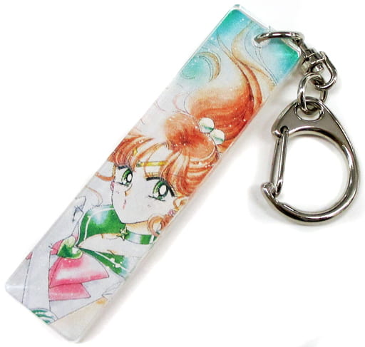 Sailor Jupiter Acrylic Stick Keychain - Sailor Moon Exhibition Event Exclusive - Approx. 7 cm (Pre-owned)