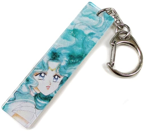 Sailor Neptune Acrylic Stick Keychain - Sailor Moon Exhibition - Approx. 7 cm (Pre-owned)