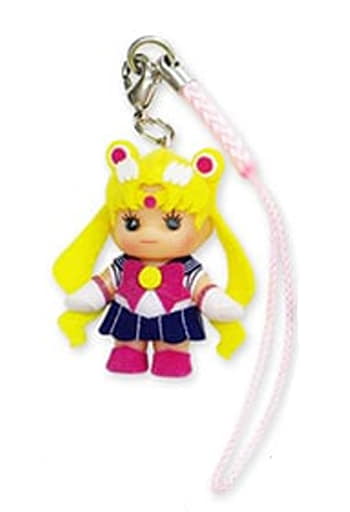 Sailor Moon Costume Kewpie Keychain - Sailor Moon Exhibition Exclusive - Approx. 4 cm (pre-owned)