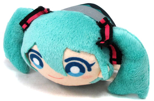 Hatsune Miku Soft Mascot Keychain (VOCALOID) by Taito - Squishy Plush Mascot Strap Length Approx. 9 cm (Pre-owned)