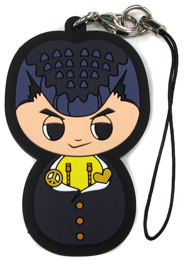 Josuke Higashikata Rubber Strap from JoJo's Bizarre Adventure: Part 4, Diamond Is Unbreakable H Prize by Banpresto, Approx. 6 cm