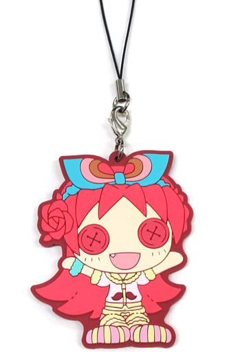 Kyouko Sakura Rubber Strap - Puella Magi Madoka Magica Magiccraft III J Prize (Banpresto, Length Approx. 6 cm, Pre-owned)