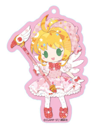 Sakura Kinomoto Acrylic Keychain - Cardcaptor Sakura - Good Smile Company - Pre-owned - Approx. 65 mm