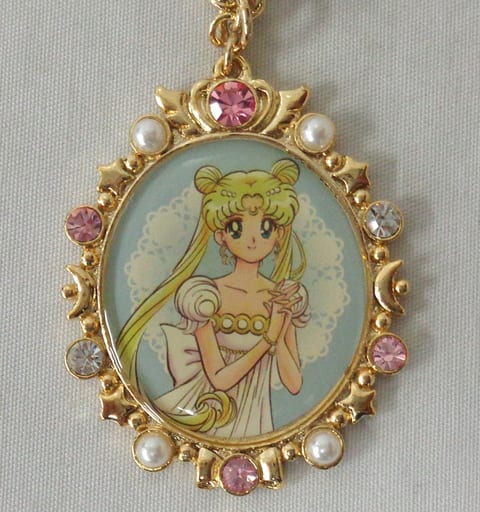 Princess Serenity Bag Charm Keychain - Sailor Moon × ITS'DEMO Collaboration (Neutral Corporation) Approx. 5 x 4 cm
