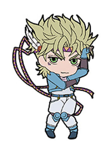 Caesar Anthonio Zeppeli Rubber Strap Collection Part 2 from JoJo's Bizarre Adventure by Di Molto Bene, Approx. 65 mm