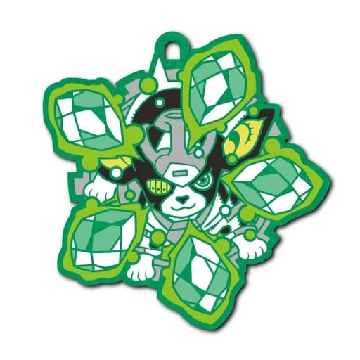 Iggy Hierophant Green Rubber Mascot Keychain from JoJo's Bizarre Adventure: Stardust Crusaders GLITTER.ver by Megahouse