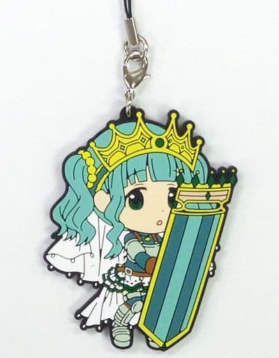Futaba Sana Rubber Strap Kyun Chara Illustrations - Ichiban Kuji Magia Record: Puella Magi Madoka Magica Side Story G Prize (Banpresto) Length Approx. 6.5 cm Pre-owned