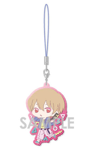 Sougo Okita Gintama Clear Rubber Strap Vol. 2 Retro Pop Glitter Design by Sol International