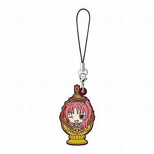 Kyoko Sakura Rubber Soul Gem Mini Mascot Strap - Puella Magi Madoka Magica the Movie (Bandai, Length Approx. 5.5 cm) - Pre-owned